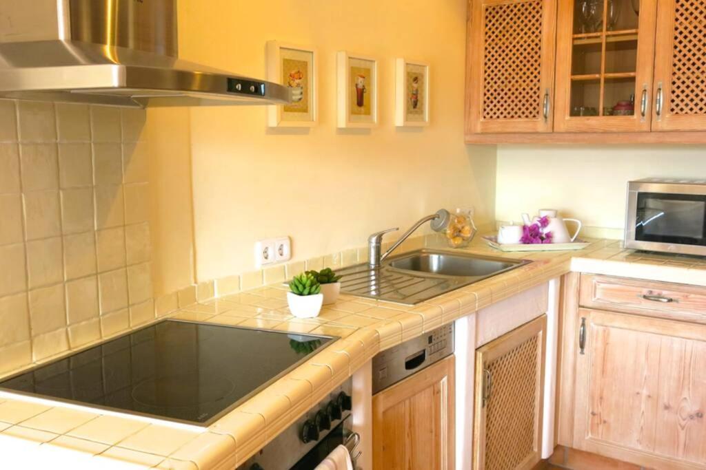 Apartamento En El Puerto De Soller Con Gran Terraza Privada Y Vistas Al Mar. Piscina Comunitaria. Localizado En Un Zona Tranquila Y Muy Soleada. Wifi Gratis Disponible. Parking. ภายนอก รูปภาพ